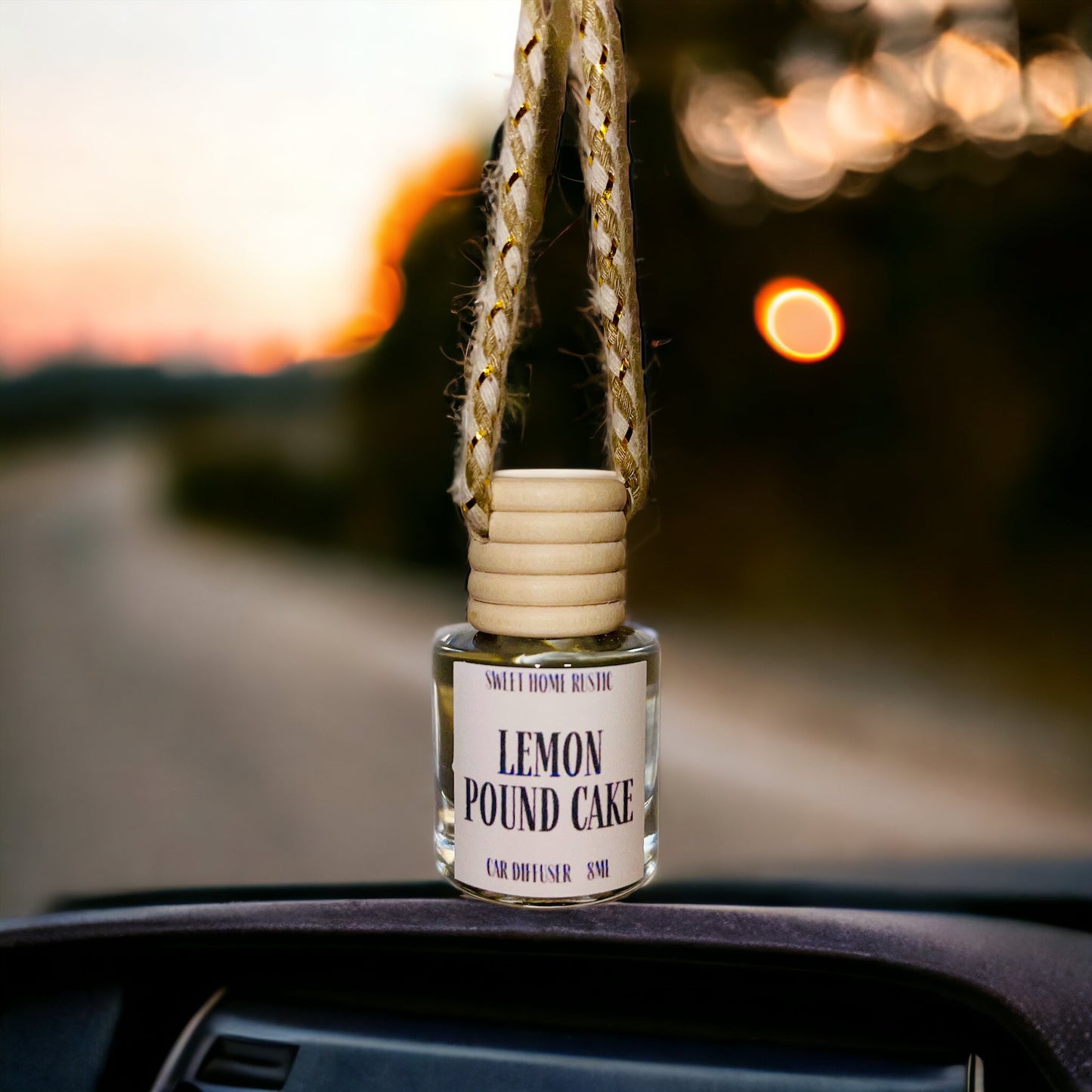 Lemon Pound Cake Car Diffuser